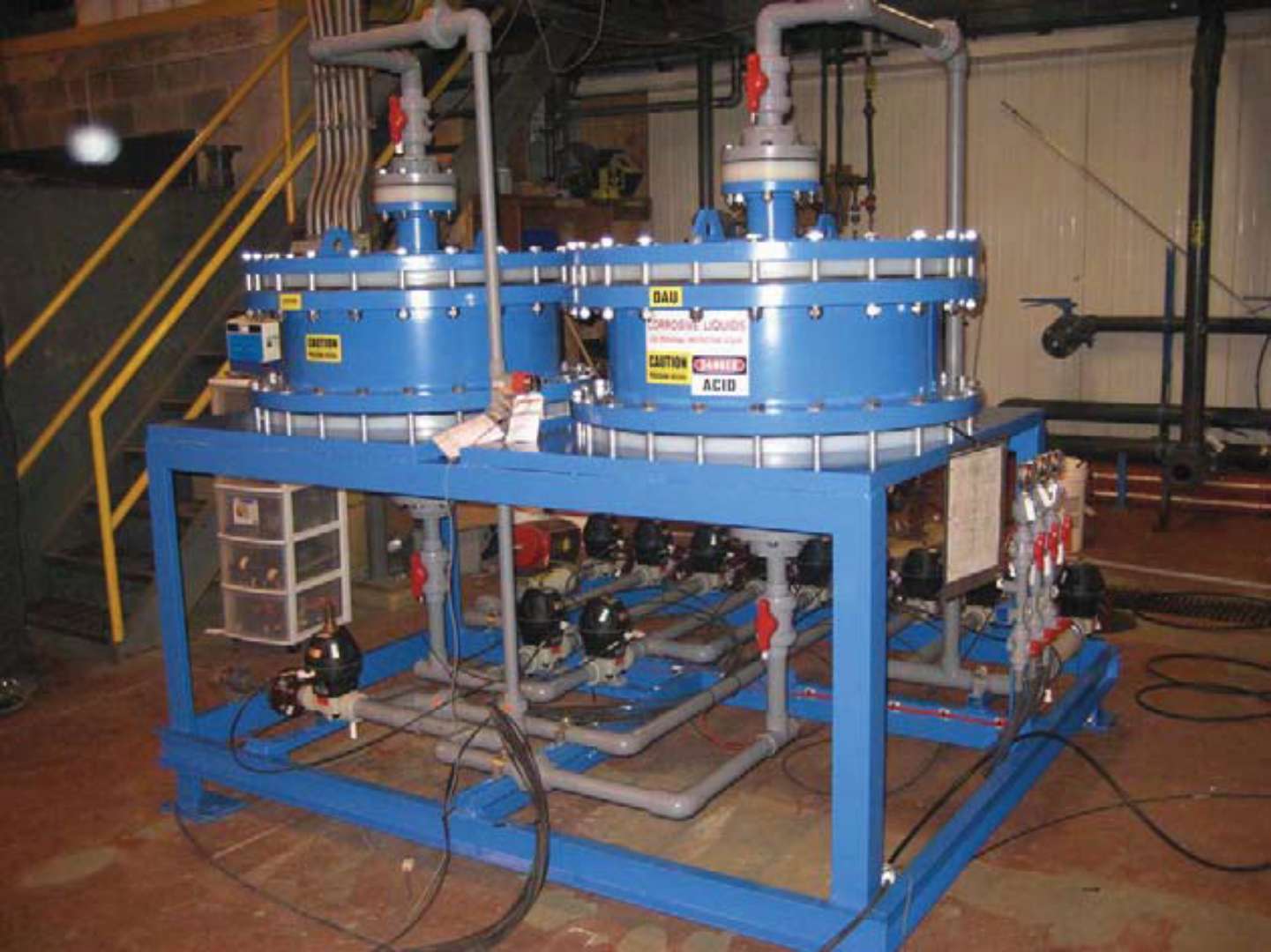 電鍍廠污水處理系統